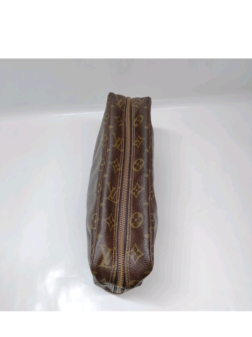 Louis Vuitton LV Cosmetic Pouch TrousseToilette 28 Brown Monogram - Picture 5 of 8